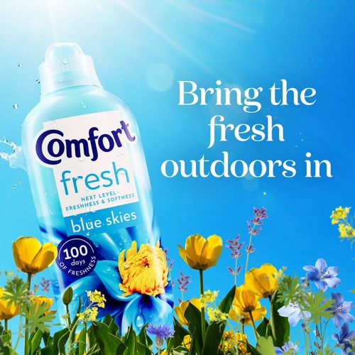 Comfort Fresh Fabric Conditioner Blue Skies 31 Washes