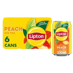 Lipton Ice Tea Lemon Cans6x330ml