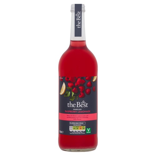Morrisons sparkling raspberry lemonade