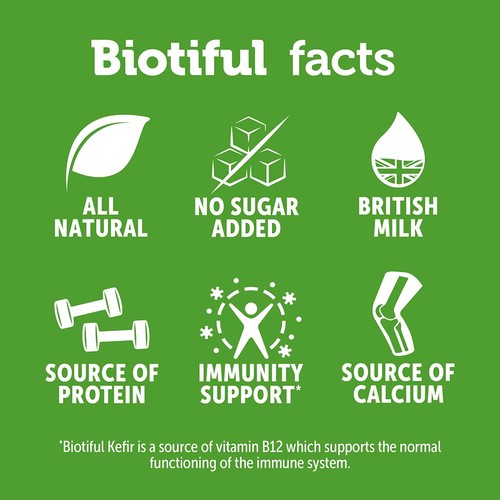 Biotiful Gut Health Kefir Drink Cherry 500ml