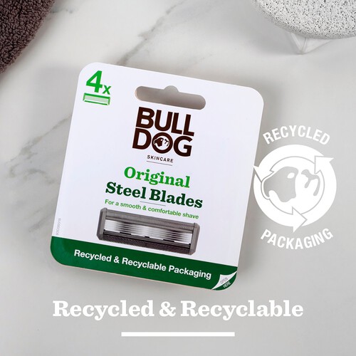 Bulldog Skincare For Men Original Steel Blades