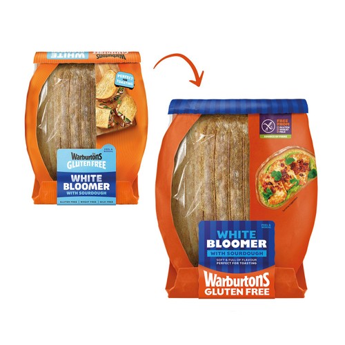 Warburtons Gluten Free Artisan White Sourdough Cob