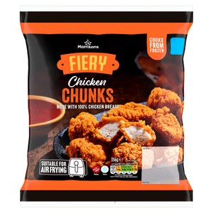 Morrisons Hot & Spicy Chicken Strips 350g