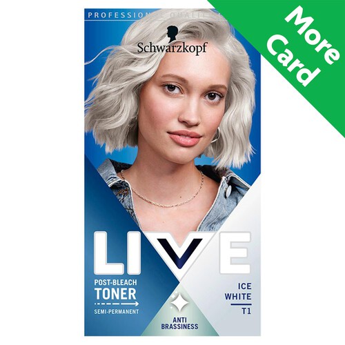 Schwarzkopf Live Ice White Hair Toner T1