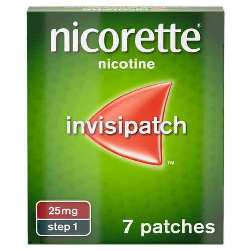 Nicorette Invisi 25mg Patch (Stop Smoking Aid)