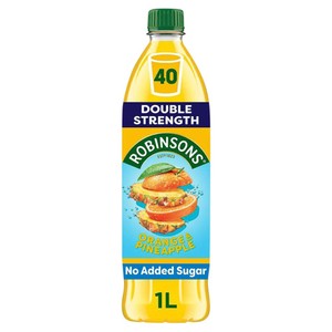 Robinsons 1L Double Strength Orange & Pineapple Squash