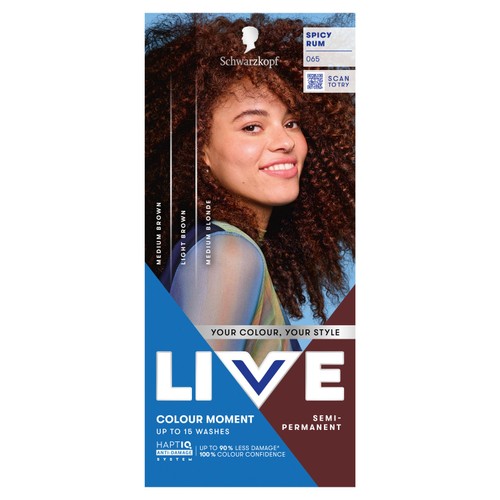 Live Colour Moment Semi-Permanent Hair Dye 065 Spicy Rum