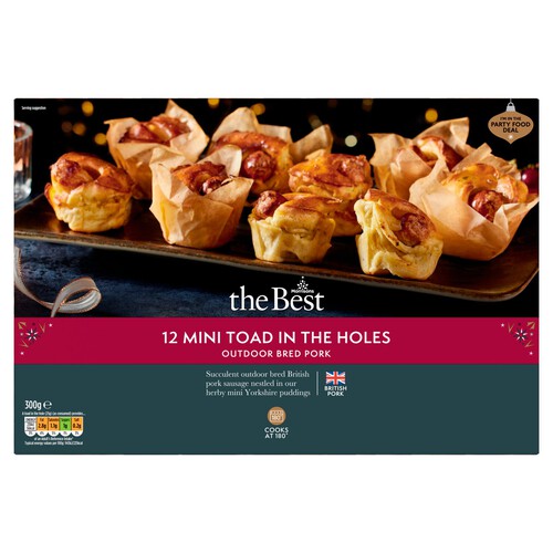 Morrisons The Best 12 Mini Toad In The Holes