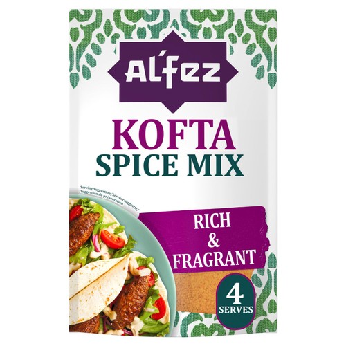 Al'Fez Middle Eastern Kofta Seasoning Mild Spice Mix 25g