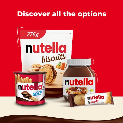 Nutella B-ready Chocolate & Hazelnut Wafer Biscuit Snack Bars Multipack