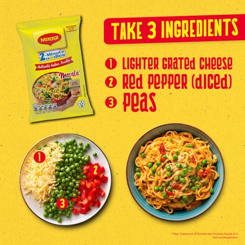 Maggi 2 Minute Spicy Masala Noodles