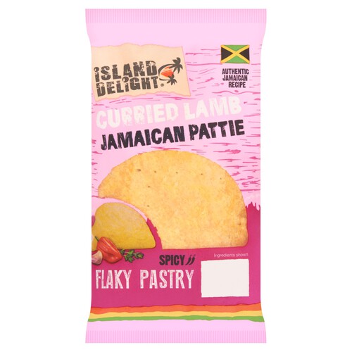 Island Delight Curried Lamb Jamaican Pattie 