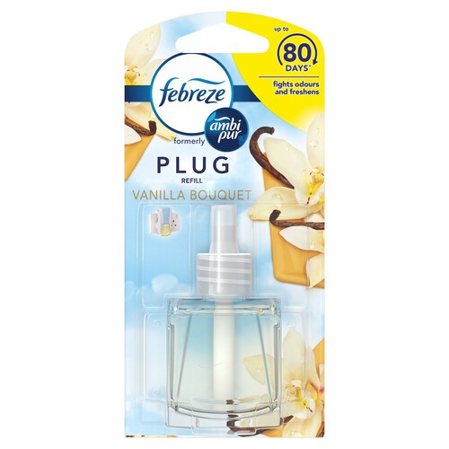 Febreze  Air Freshener Vanilla Bouquet Plug In Refill