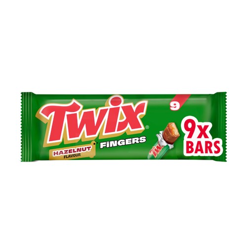Twix Hazelnut Fingers   9 x 20g