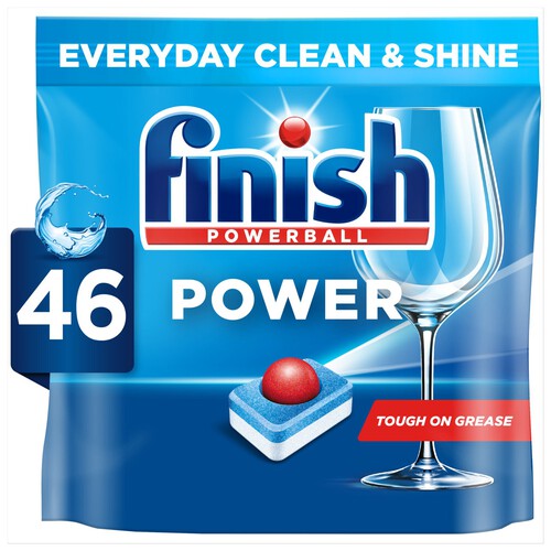 Finish Power Regular Dishwasher Tablets 