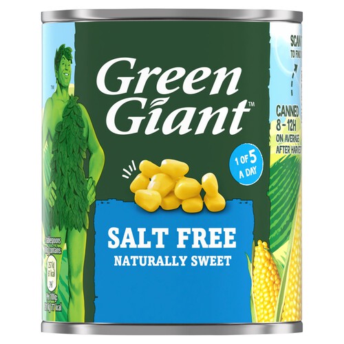 Green Giant Salt Free Sweetcorn (198g)