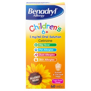 Benadryl Allergy Relief Fast-Acting Antihistamine Hayfever 24 Capsules