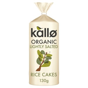Kallo Lightly Salted Wholegrain Rice Cakes