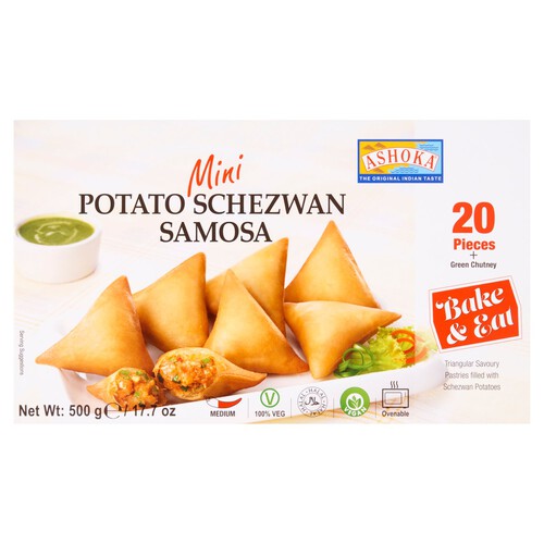 Ashoka Mini Potato Schezwan Samosa