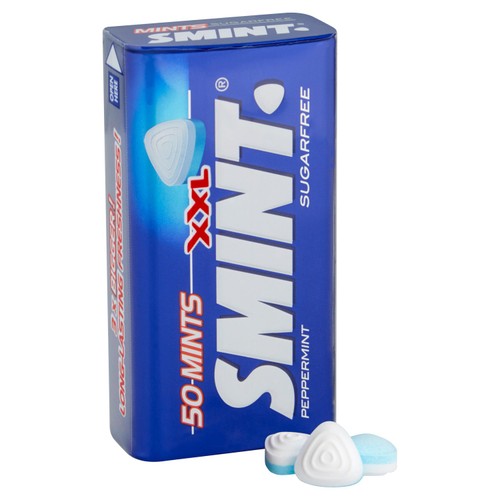 Smint XXL Peppermint Sugar Free Tin 50 Mints