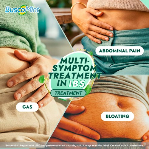 Buscomint Abdominal Pain & IBS