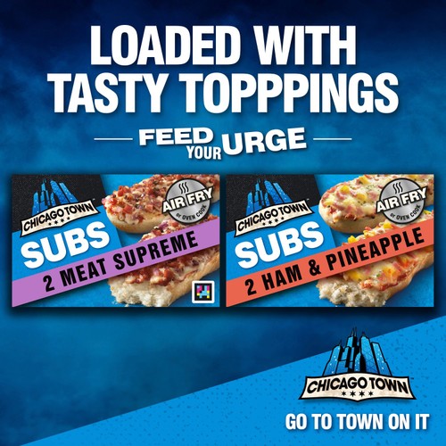 Chicago Town Meat Supreme Pizza Subs 