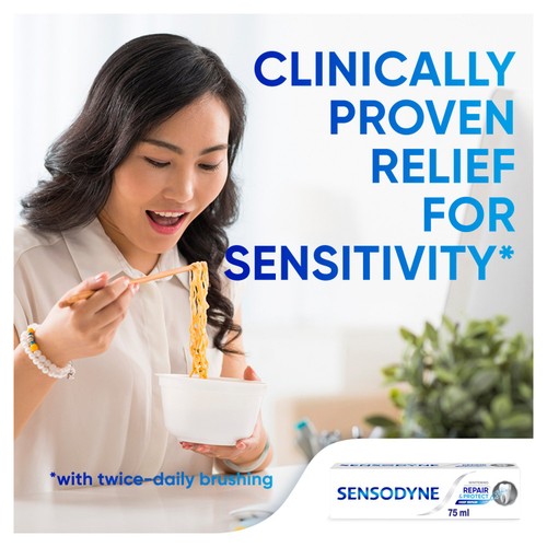 Sensodyne Repair & Protect Whitening Sensitive Toothpaste 75ml