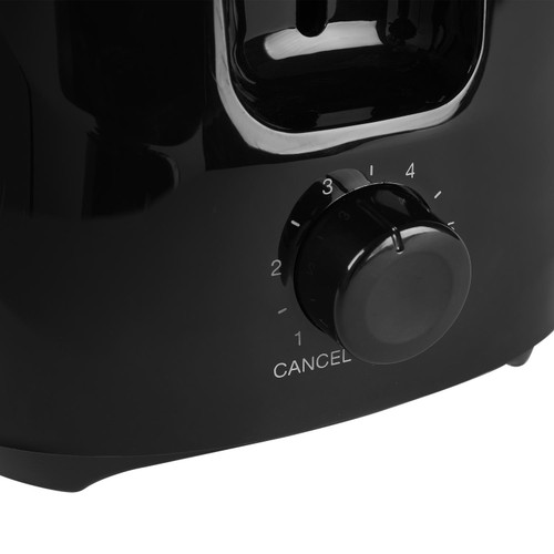 Pifco Essentials Black Toaster