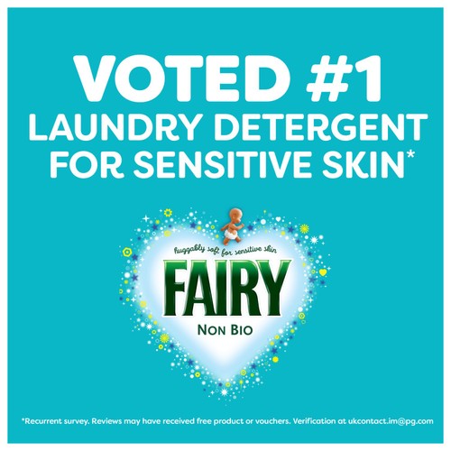 Fairy Non-Bio For Sensitive Skin Laundry Powder 80 Washes 4kg