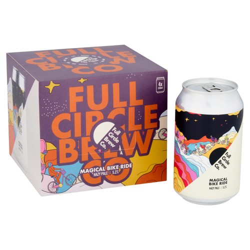 Full Circle Magical Bike Ride Hazy Pale Ale 4 x 330ml