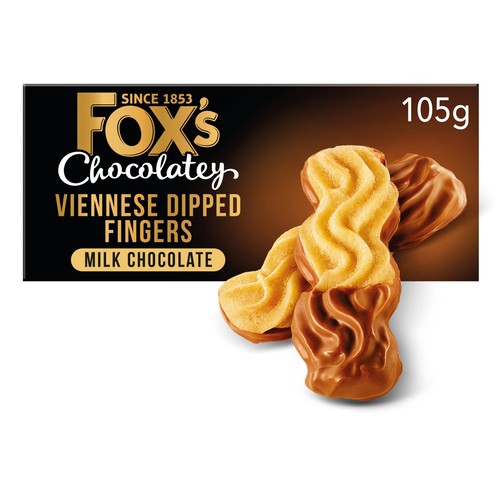 Fox's Viennese Milk Chocolate Dipped Finger Biscuits