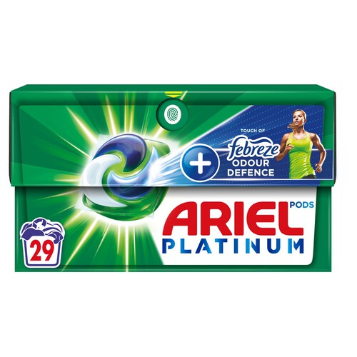 Ariel Platinum + Febreze Odour Defence Washing Capsules