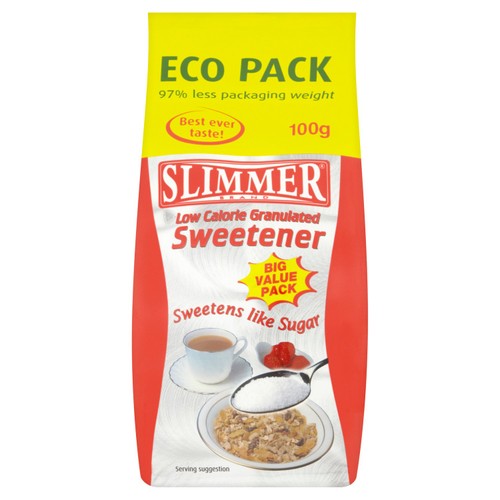 Slimmer granulated sweetener