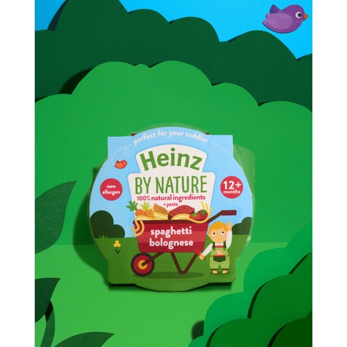 Heinz Spaghetti Bolognese Baby Food Tray 1+ Year