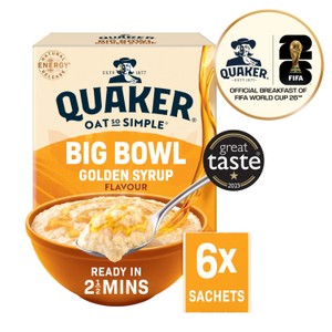 Quaker Oat So Simple Sultana & Raisin Porridge Sachets 10x38.5g