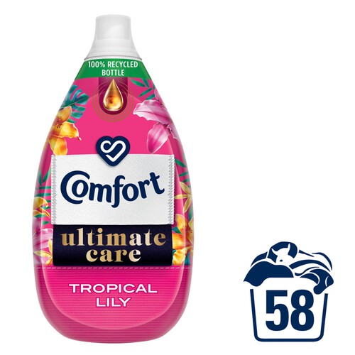 Comfort Ultimate Care Fabric Conditioner Tropical Lily 58 Washes