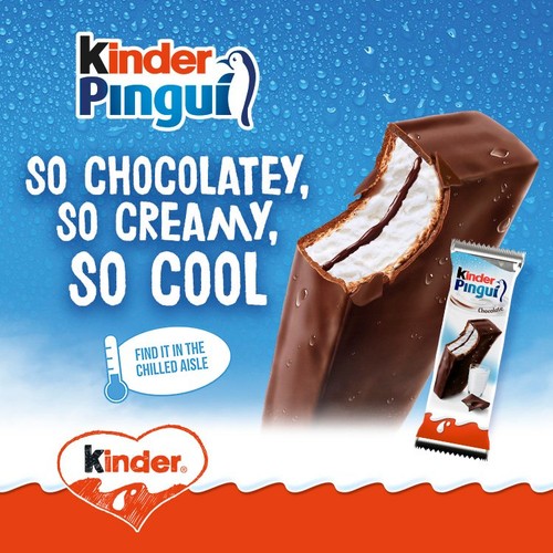 Kinder Pingui Chocolate Sponge 30g