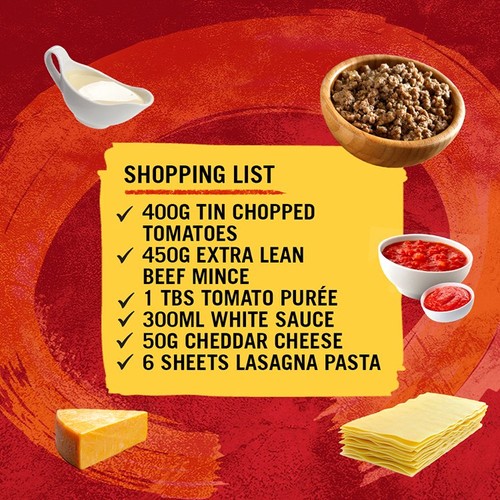 Schwartz Lasagne Recipe Mix