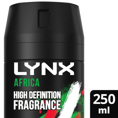 Lynx Africa Body Spray Deodorant