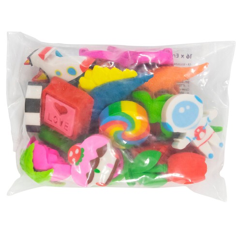 One For Fun Erasers Assortment 