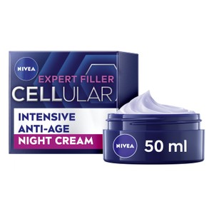 NIVEA Cellular Expert Filler Anti Age Night Cream Moisturiser 50ml