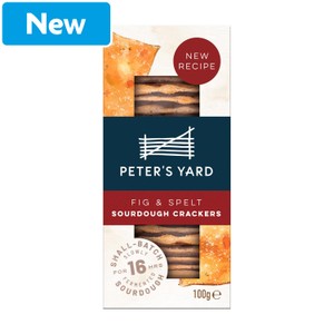 Peter's Yard Fig Sourdough Crackers
