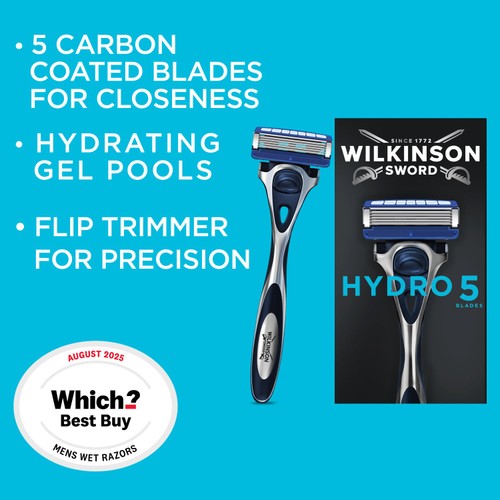 Wilkinson Sword Hydro 5 Men's Razor - Morrisons Online Groceries