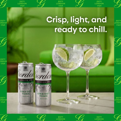 Gordons Gin & Diet Tonic 
