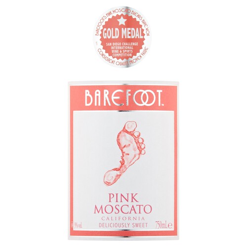 Barefoot Pink Moscato Rose Wine