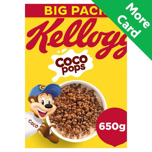 Kellogg's Coco Pops Breakfast Cereal 