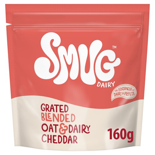 Smug Dairy Grated Cheddar 