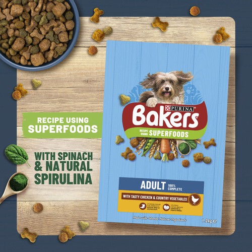 Large bag of bakers dog food hotsell