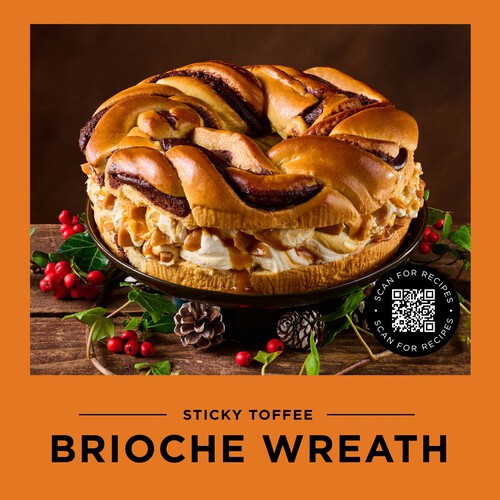 St Pierre Chocolate Brioche Wreath