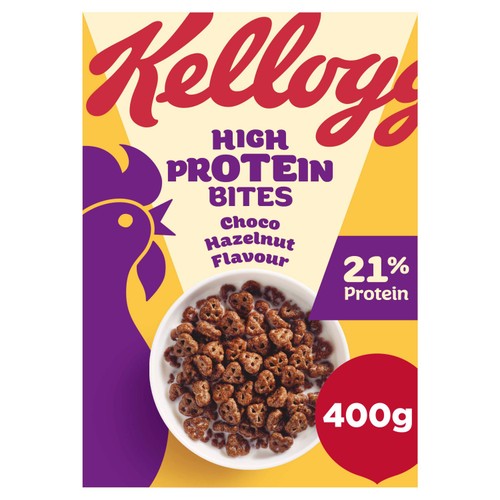 Kellogg's High Protein Bites Chocolate Cereal 430g